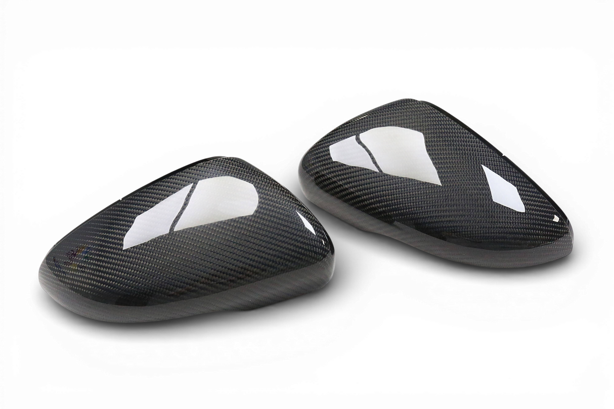 Carbon Fiber Mirror Caps for VW Golf Mk6 (MY 2008 - 2016) VW Euro Premium Parts
