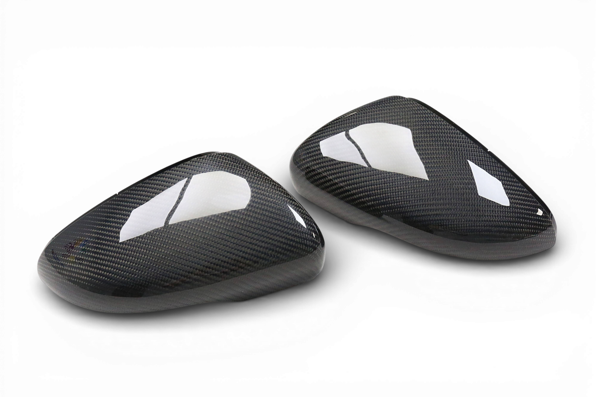Carbon Fiber Mirror Caps for VW Golf Mk6 (MY 2008 - 2016) VW Euro Premium Parts