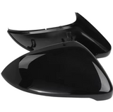 Black Performance Mirror Caps For VW Golf Mk7 (2012-2020) Euro Premium Parts