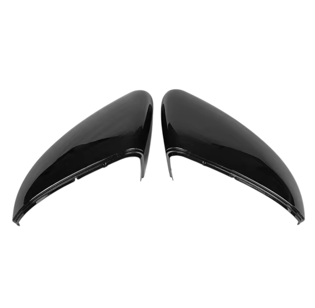 Black Performance Mirror Caps For VW Golf Mk7 (2012-2020) Euro Premium Parts